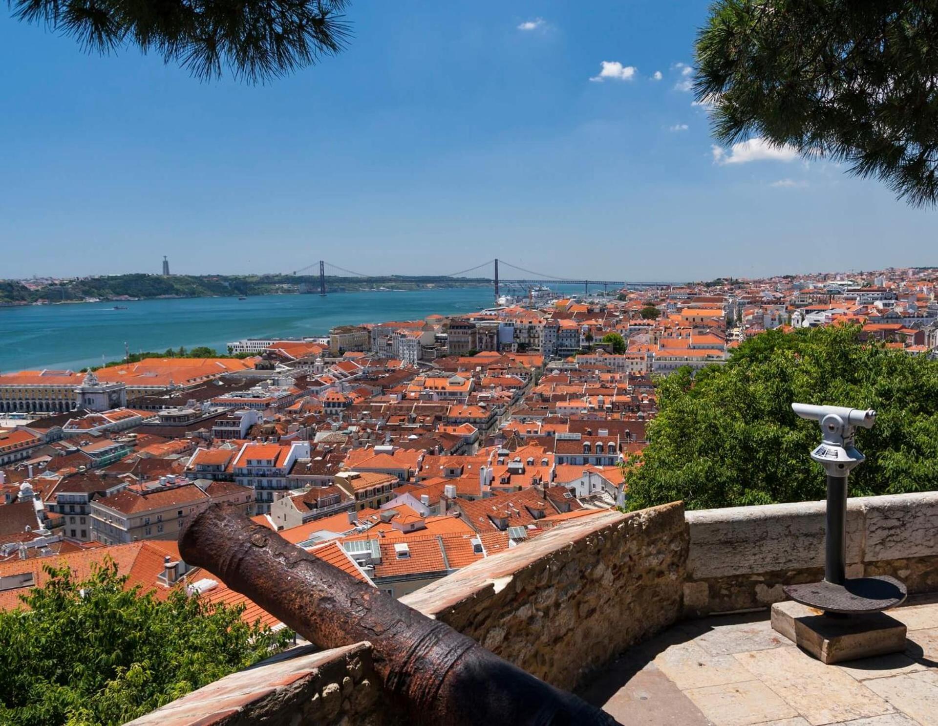 Appartamento Stylish Getaway In A Mezzanine Flat By The Castle Lisbona Esterno foto